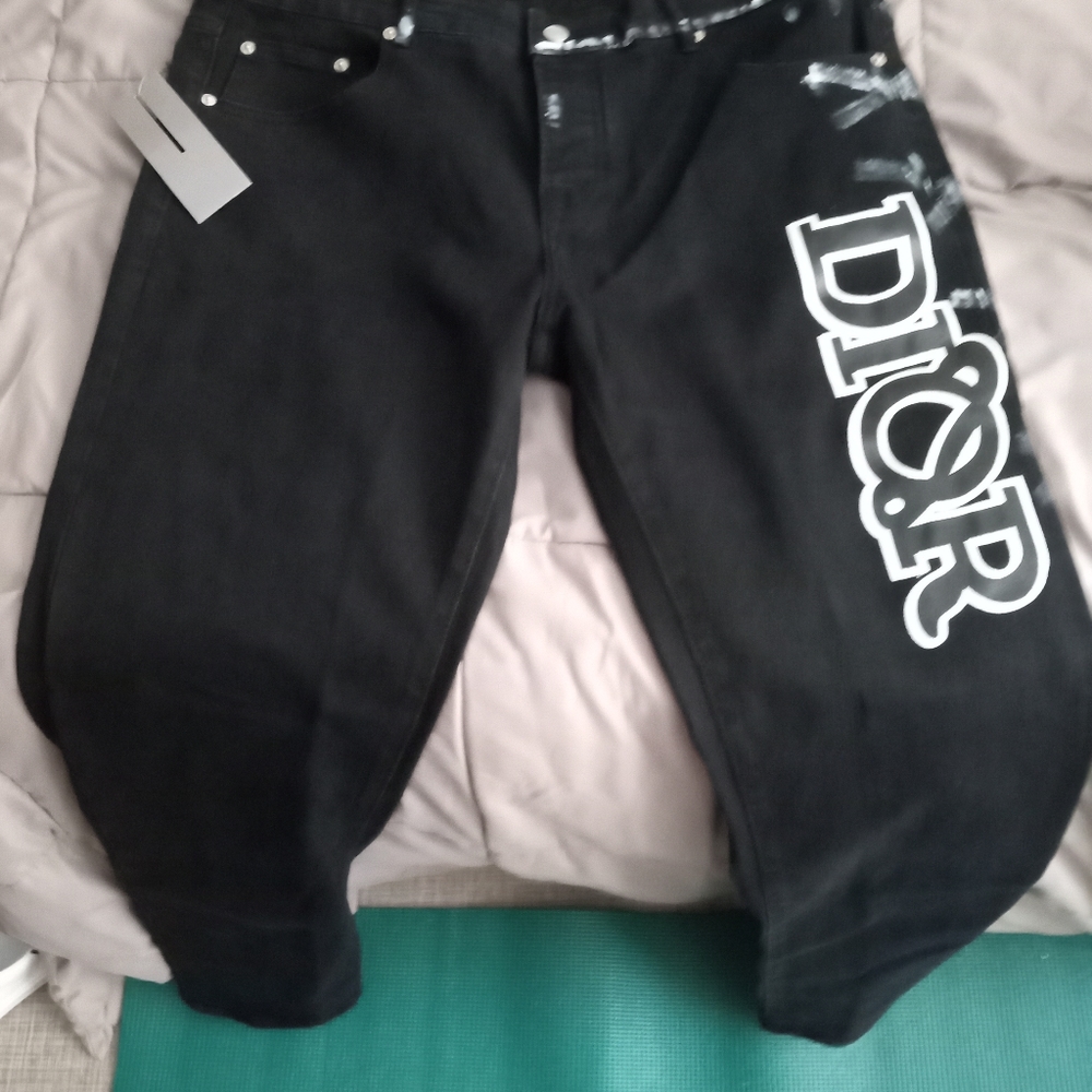 Dior designer jeans